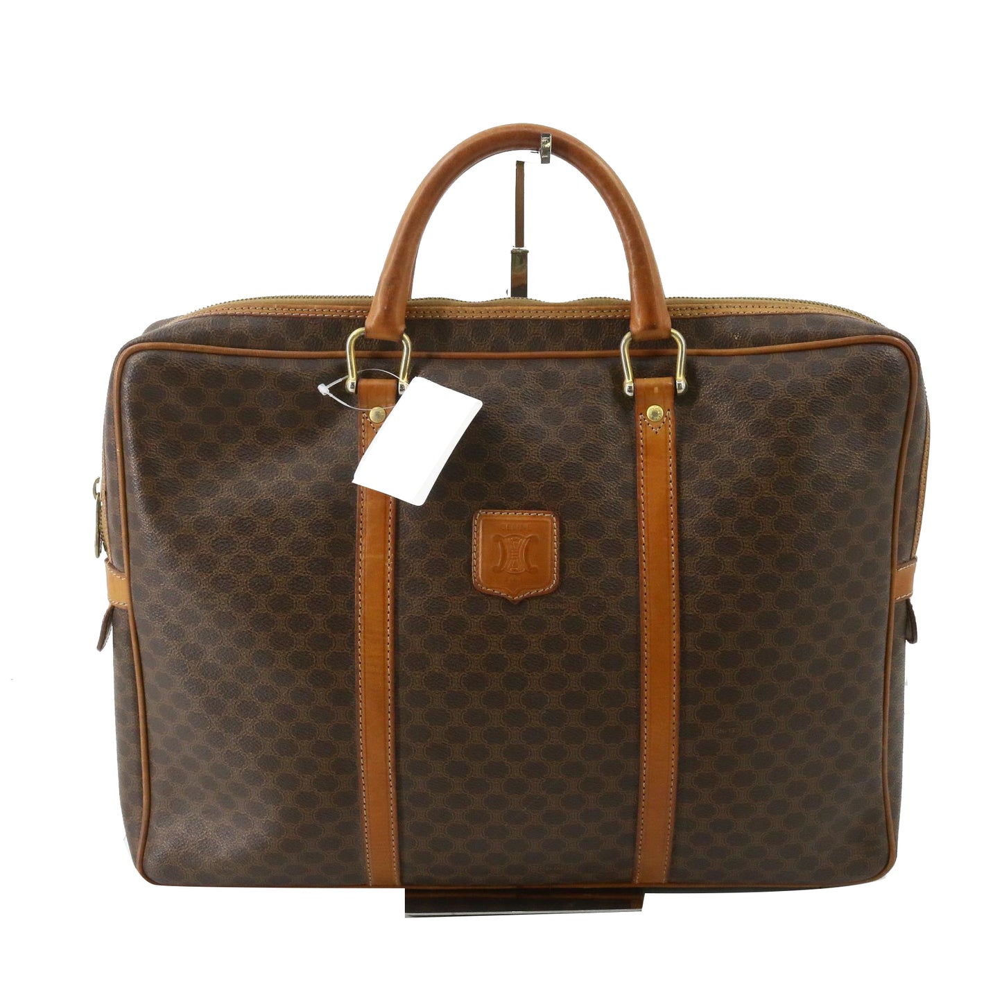 Brown Macadam Business Bag