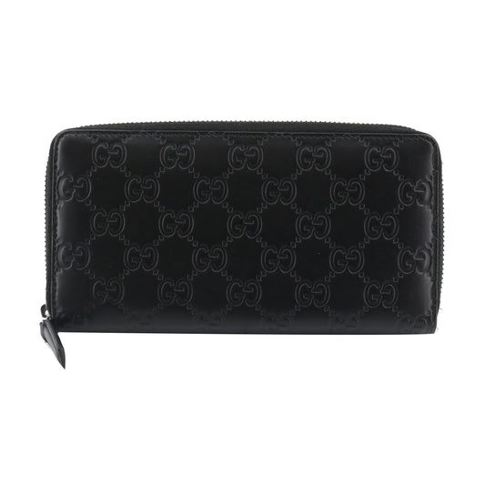 Black Sima Zippy Wallet