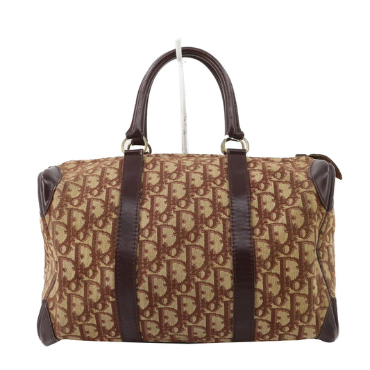 Brown Trotter Boston Bag