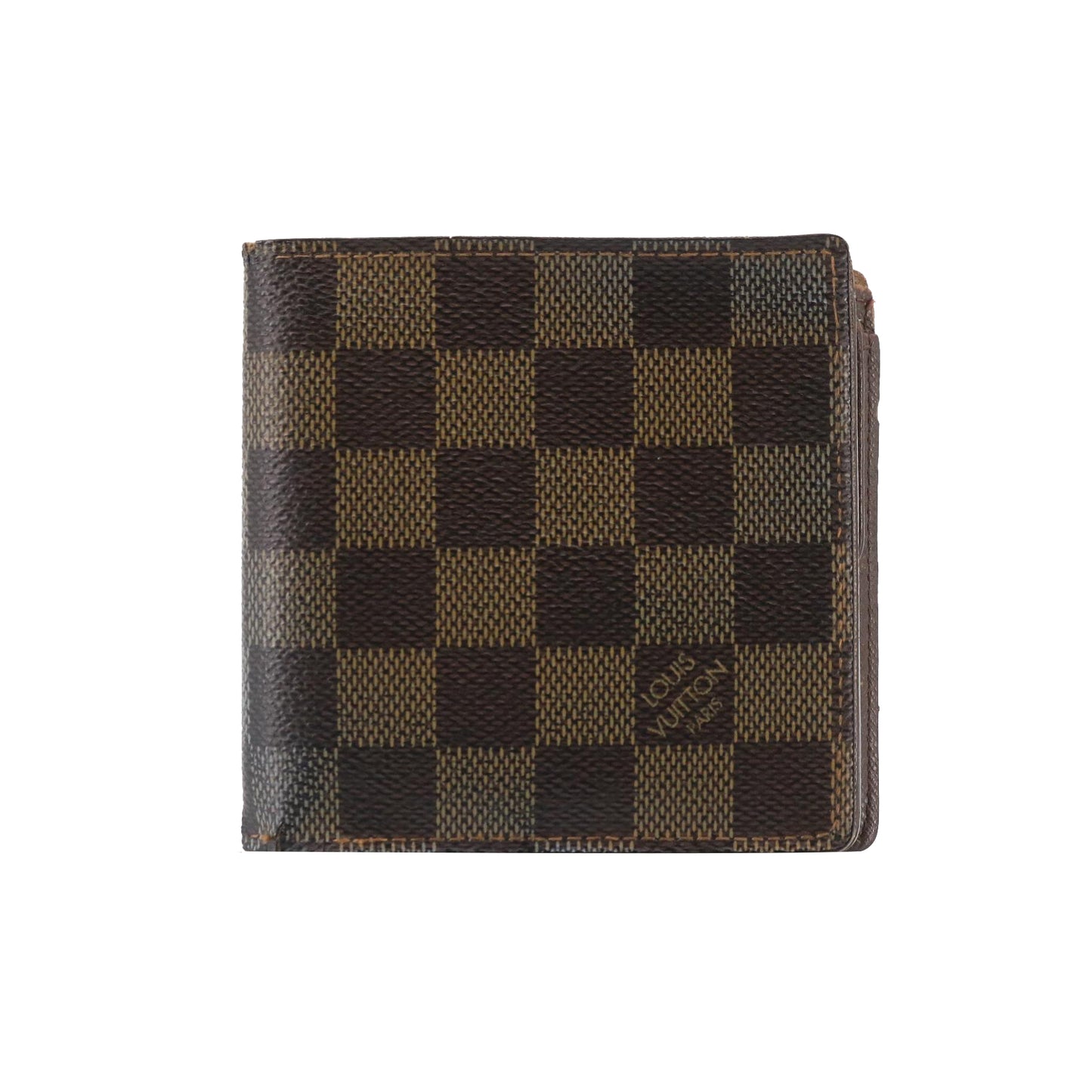 Damier Ebene Bi-Fold Wallet