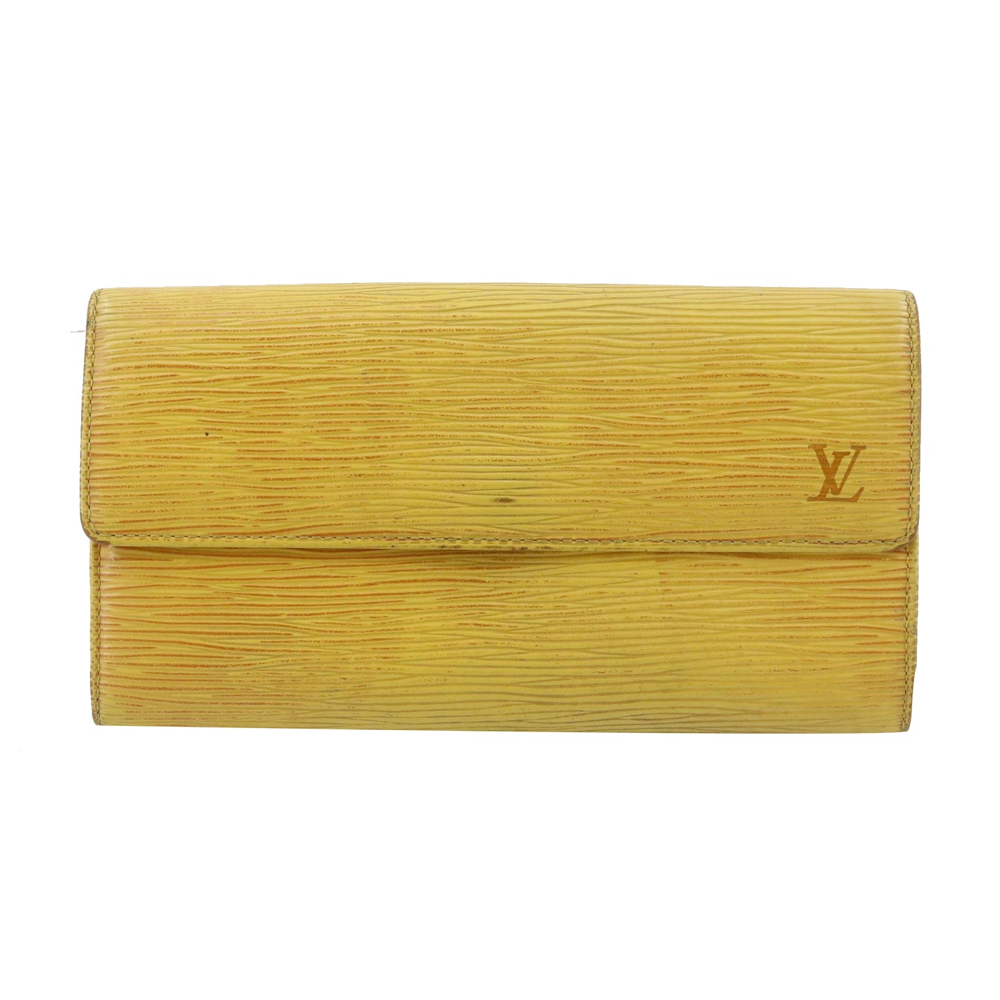 Epi Yellow Sarah Wallet