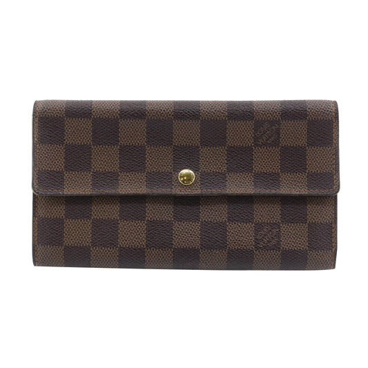 Damier Ebene Sarah Wallet