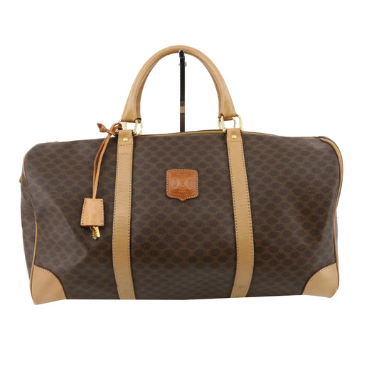 Brown Macadam Boston Bag