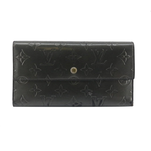 Monogram Matte Black International Wallet