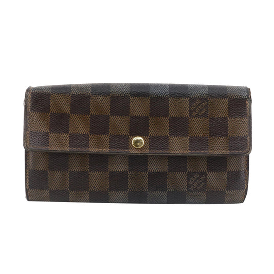 Damier Ebene Sarah Wallet