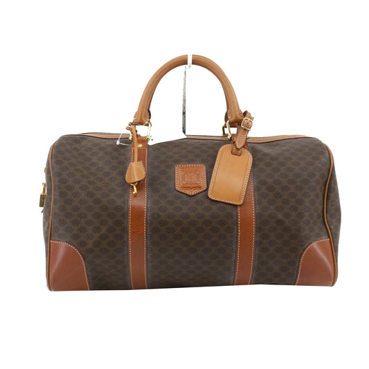 Brown Macadam Boston Bag