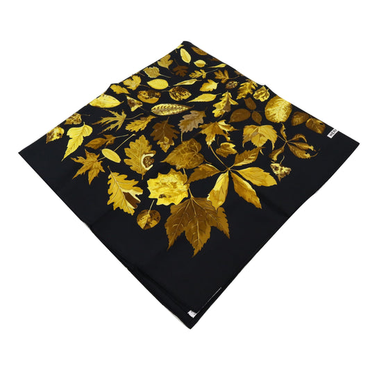 Black Silk Scarf