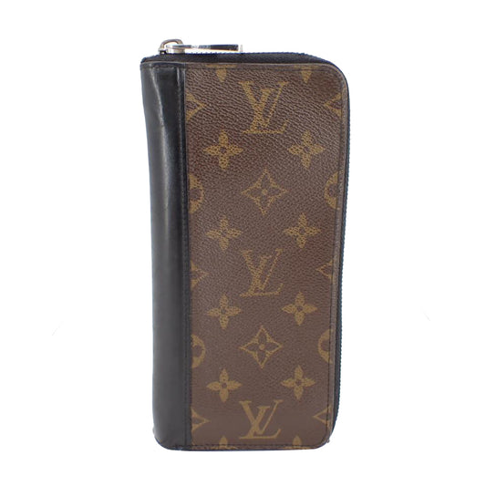 Monogram Macassar Vertical Zippy Wallet