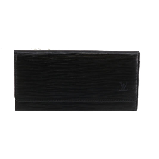 Epi Black Long Wallet