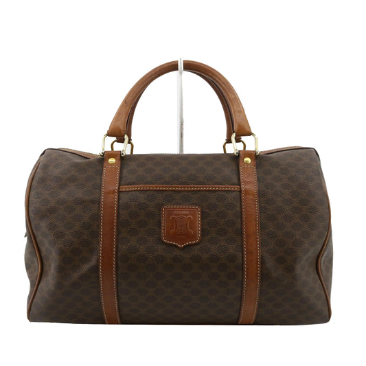 Brown Macadam Boston Bag