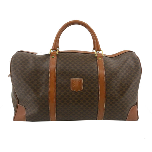 Brown Macadam Boston Bag