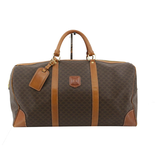 Brown Macadam Boston Bag