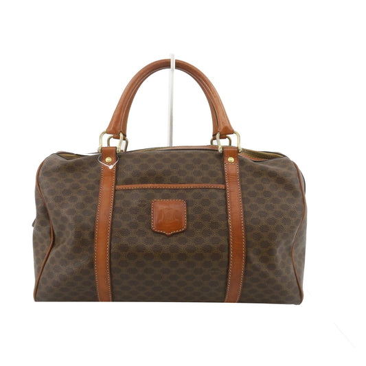 Brown Macadam Boston Bag