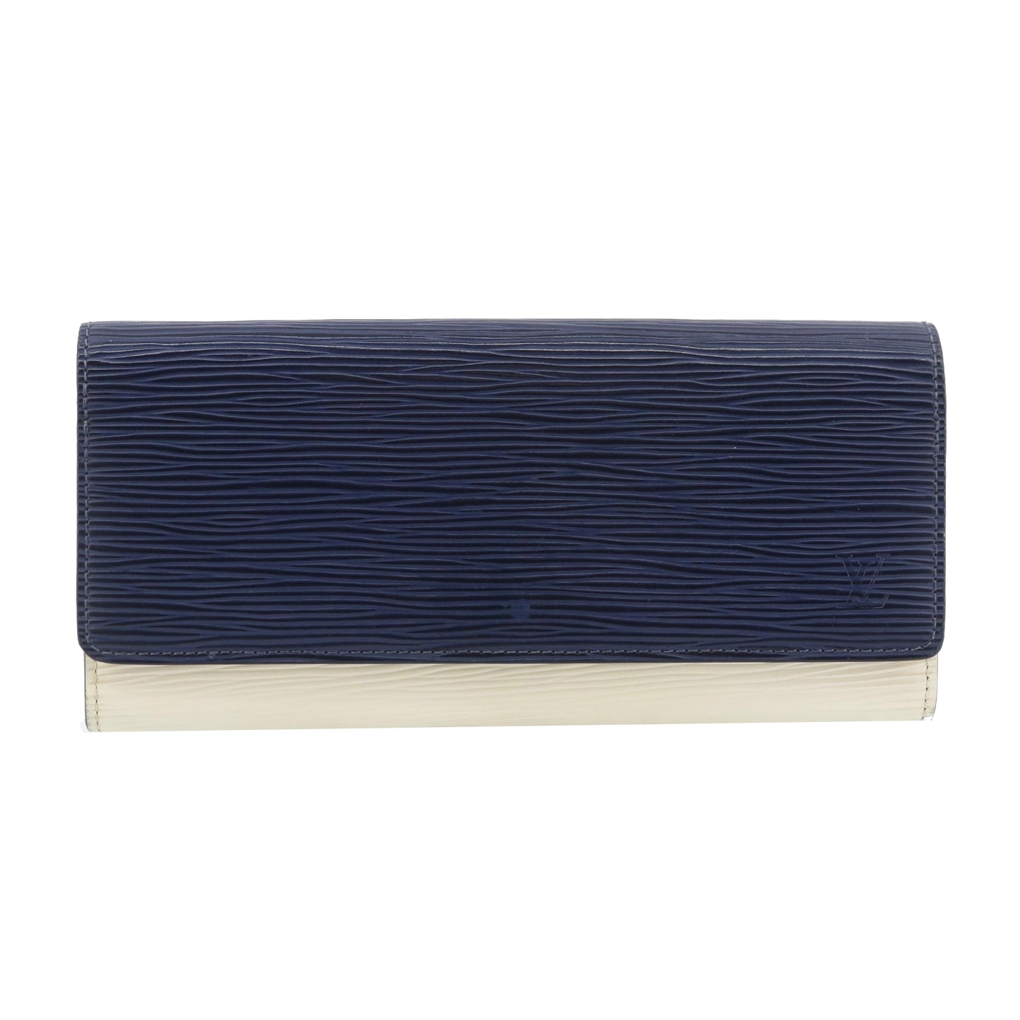 Epi Blue Long Wallet