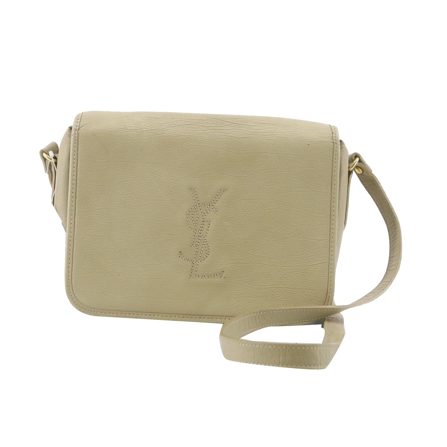 Beige Cassandra Shoulder Bag