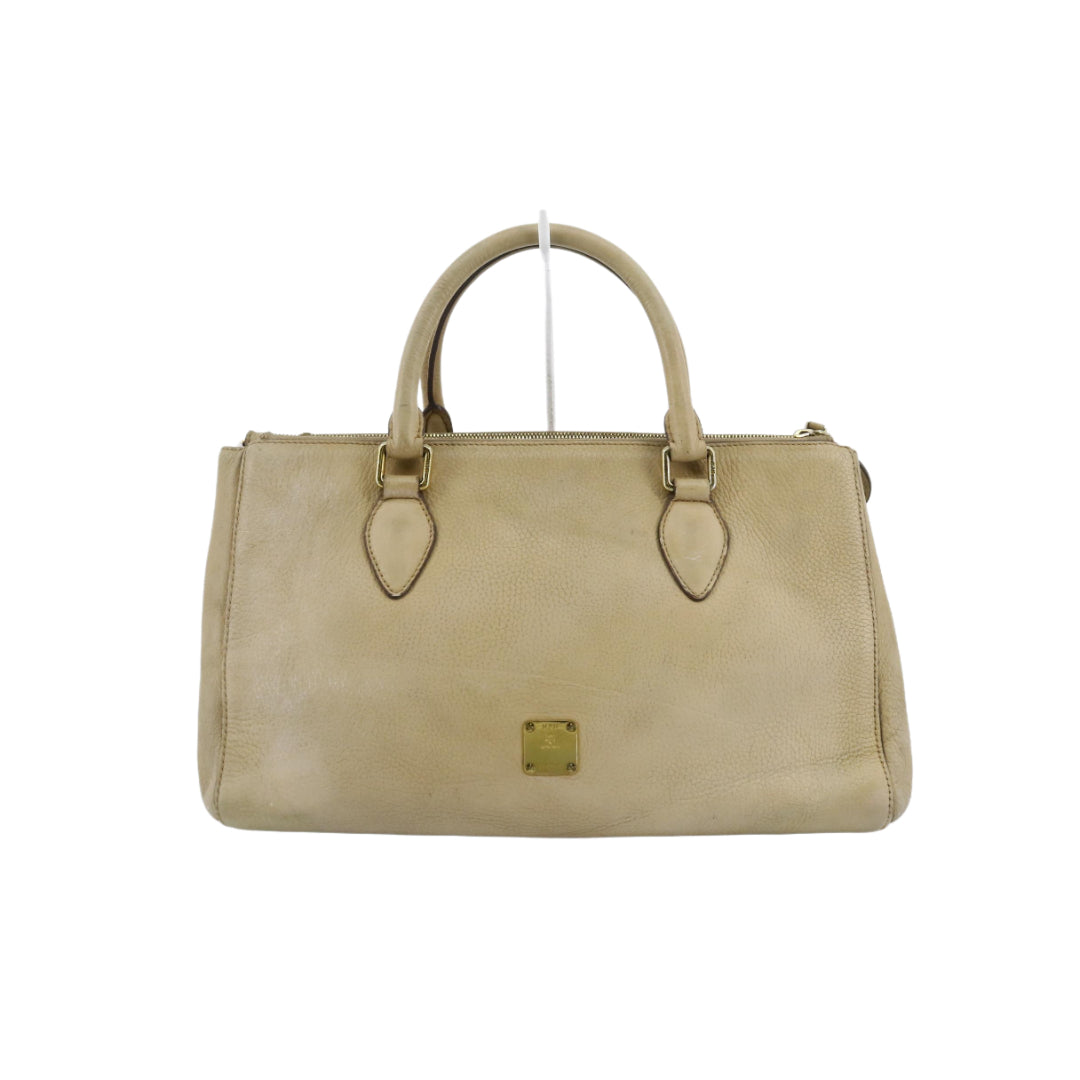 Beige Tote Bag