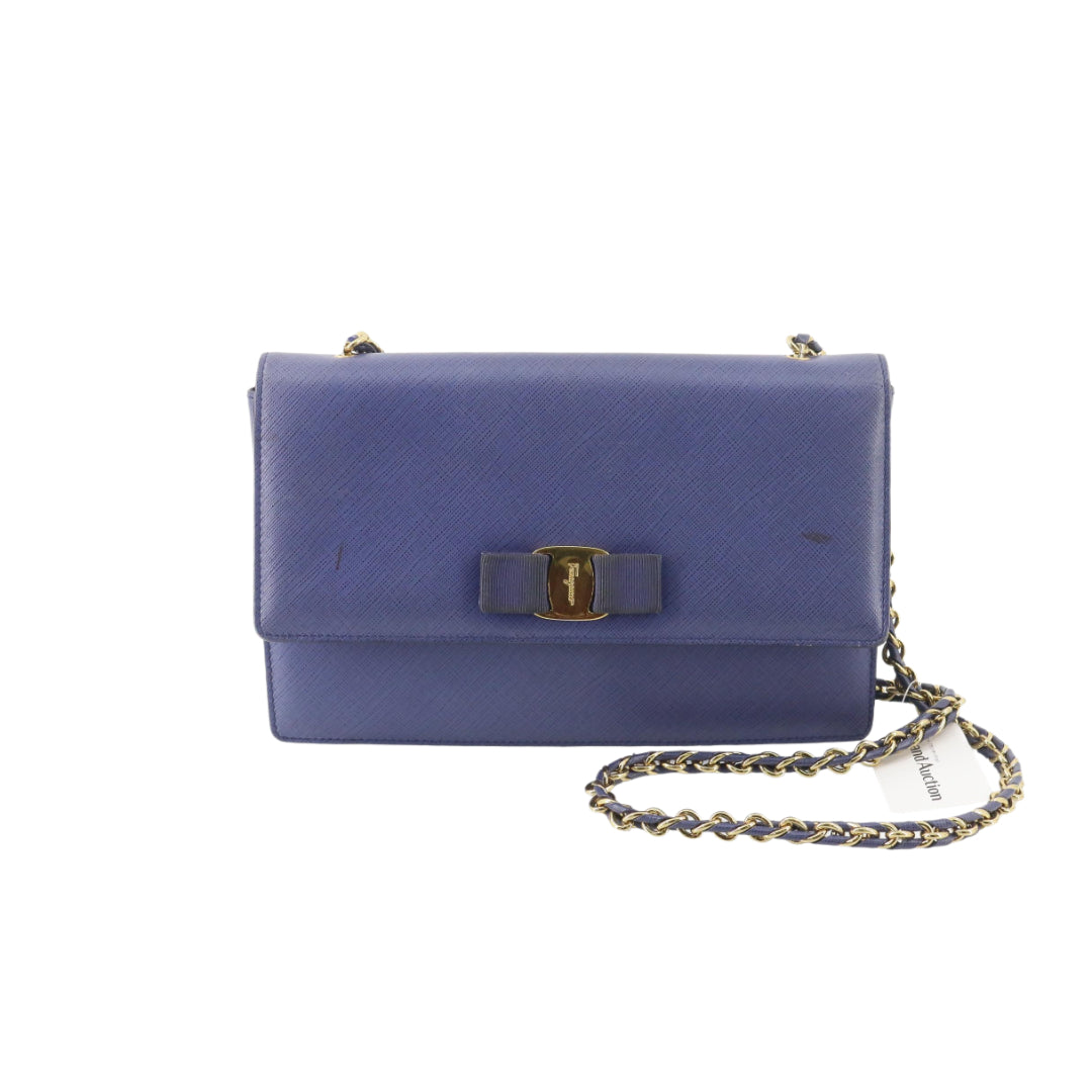 Blue Shoulder Bag