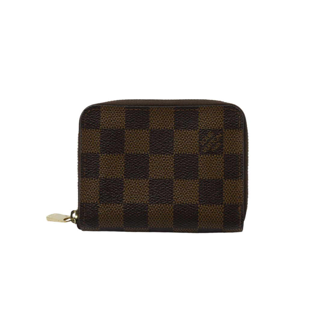 Damier Ebene Zippy Coin Wallet