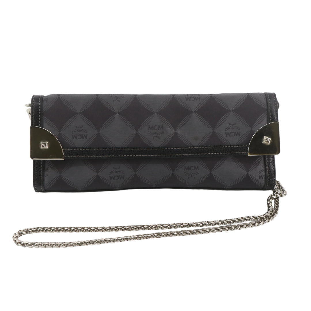 Black Long Chain Wallet