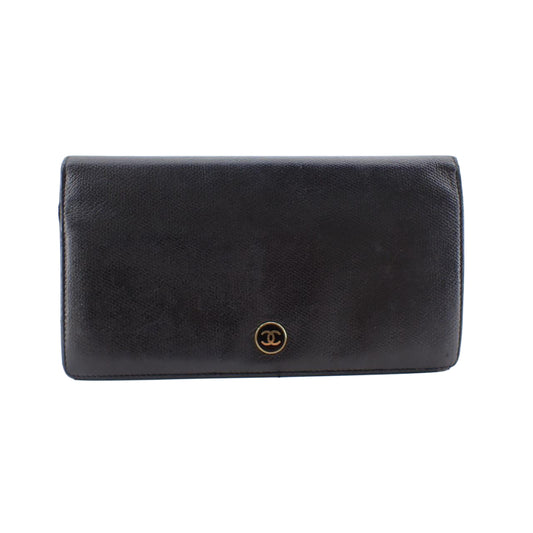 Black Long Wallet