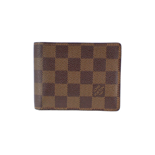 Damier Ebene Bi-Fold Wallet