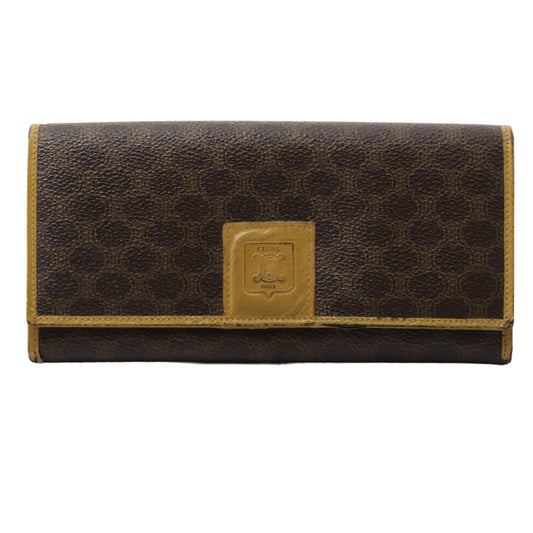 Brown Long Wallet