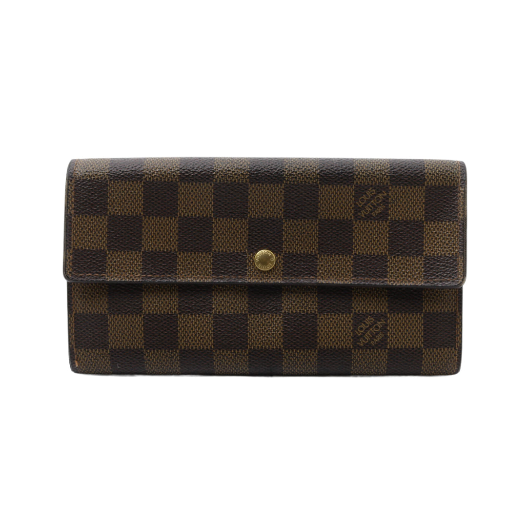 Damier Ebene Sarah Wallet