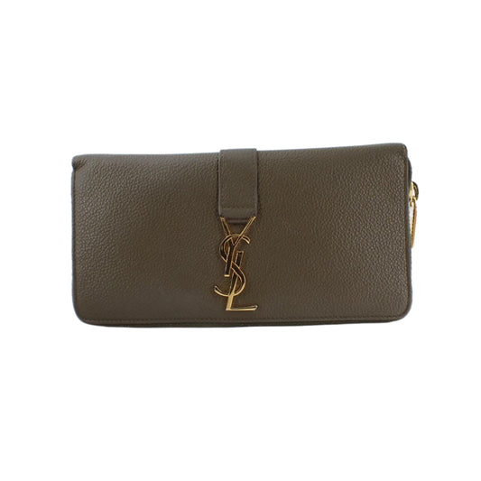 Brown Cassandra Long Wallet