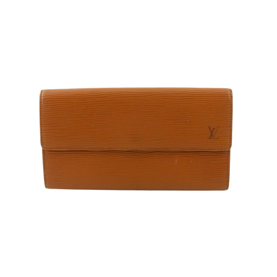 Epi Orange Sarah Wallet