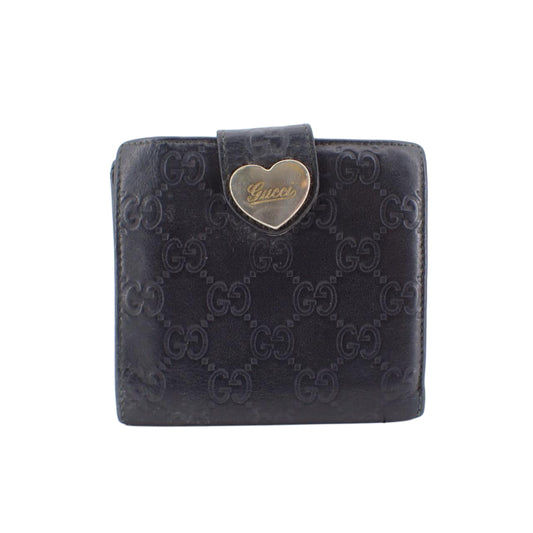 Black Sima Compact Wallet