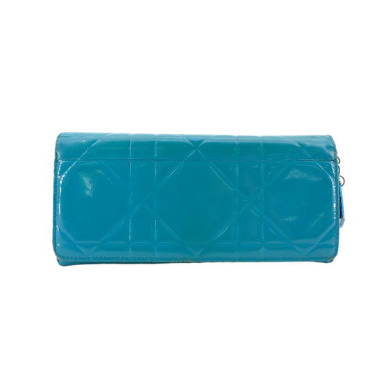 Blue Long Wallet