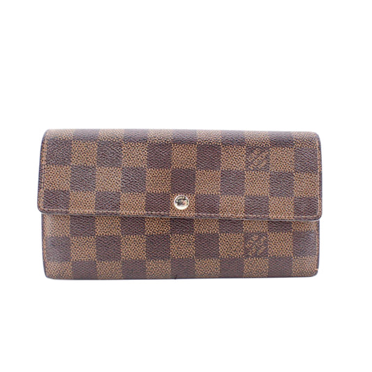 Damier Ebene Sarah Wallet