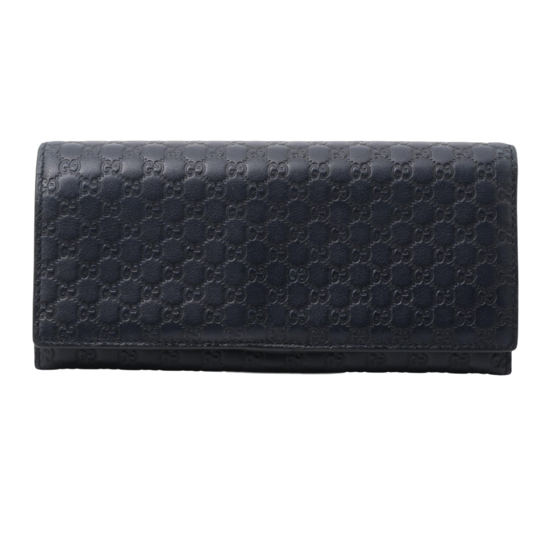 Blue Sima Long Wallet