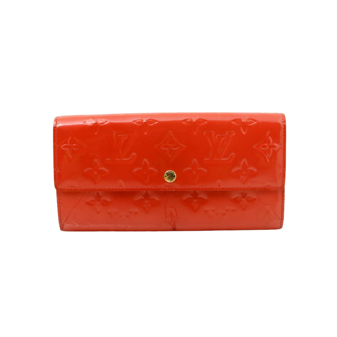 Vernis Red Sarah Wallet