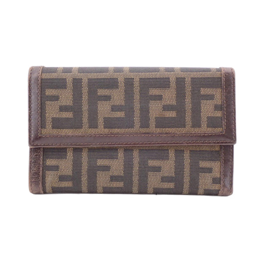 Brown Zucca Tri-Fold Wallet