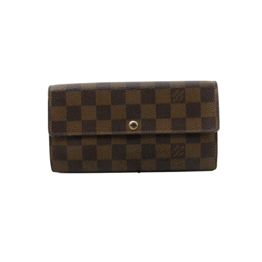 Damier Ebene Sarah Wallet