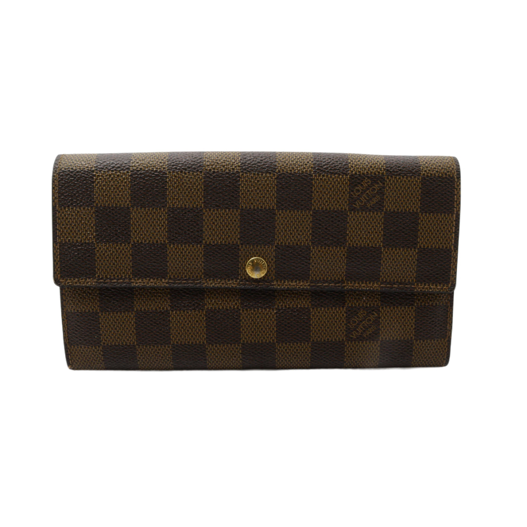 Damier Ebene Sarah Wallet