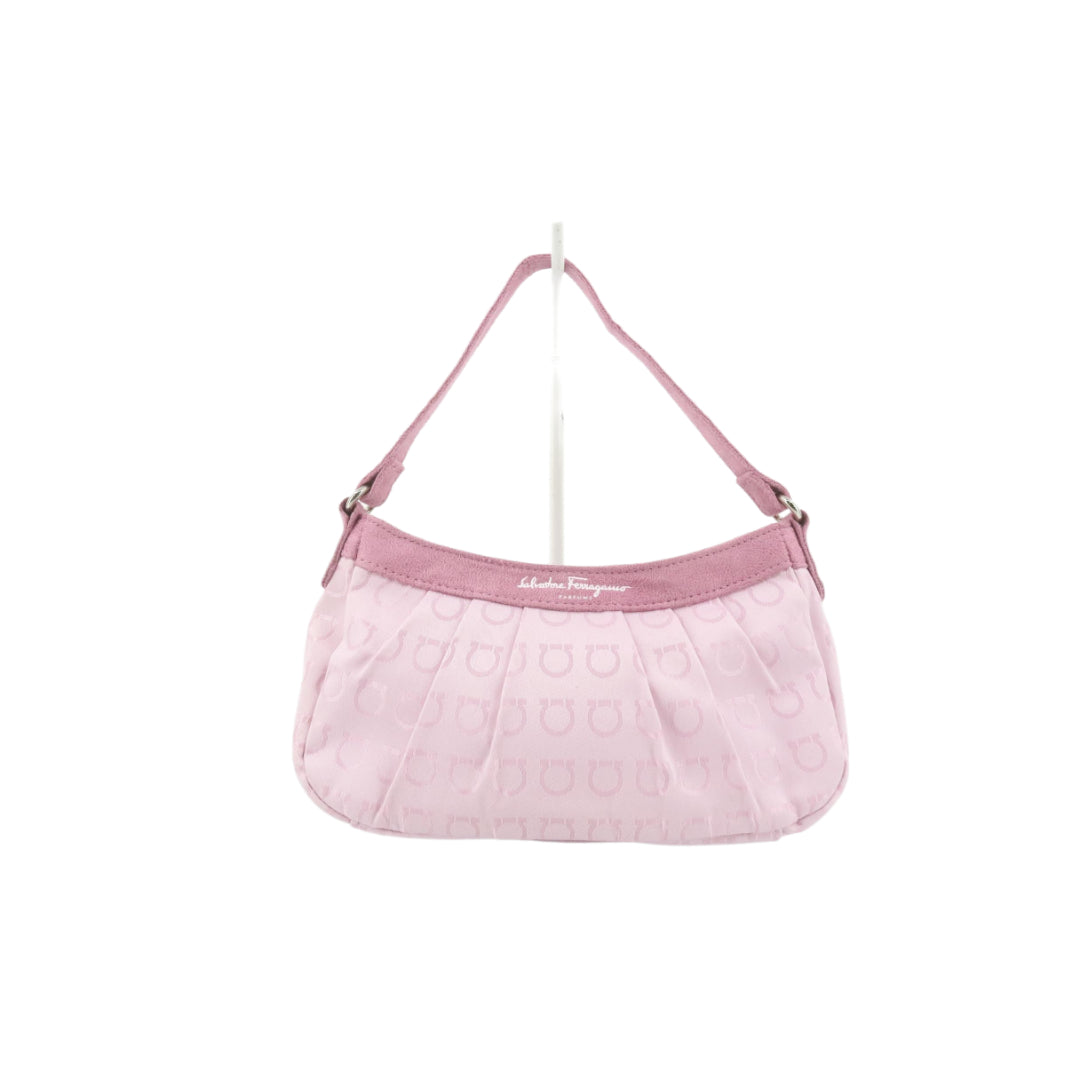 Pink Gancini Shoulder Bag