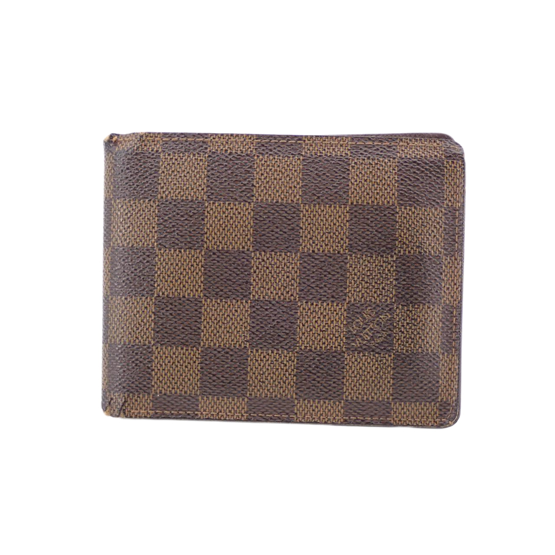 Damier Ebene Bi-Fold Wallet