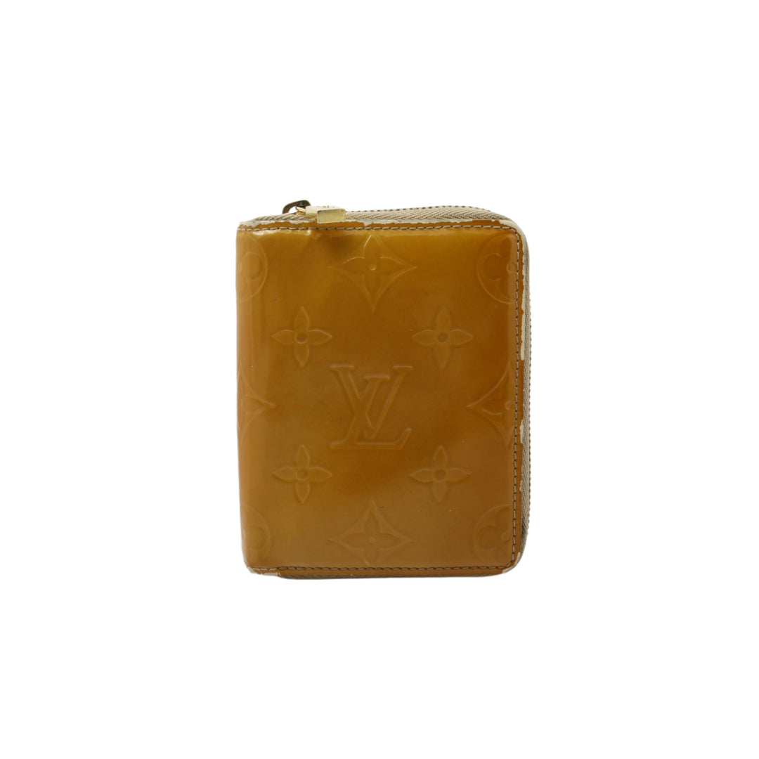 Vernis Yellow Zippy Wallet