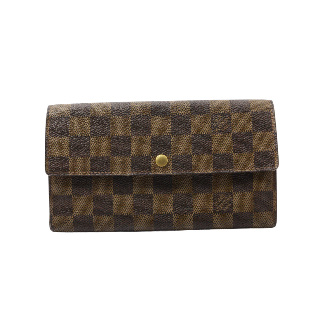 Damier Ebene Sarah Wallet