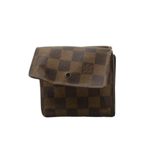 Damier Ebene Elise Wallet