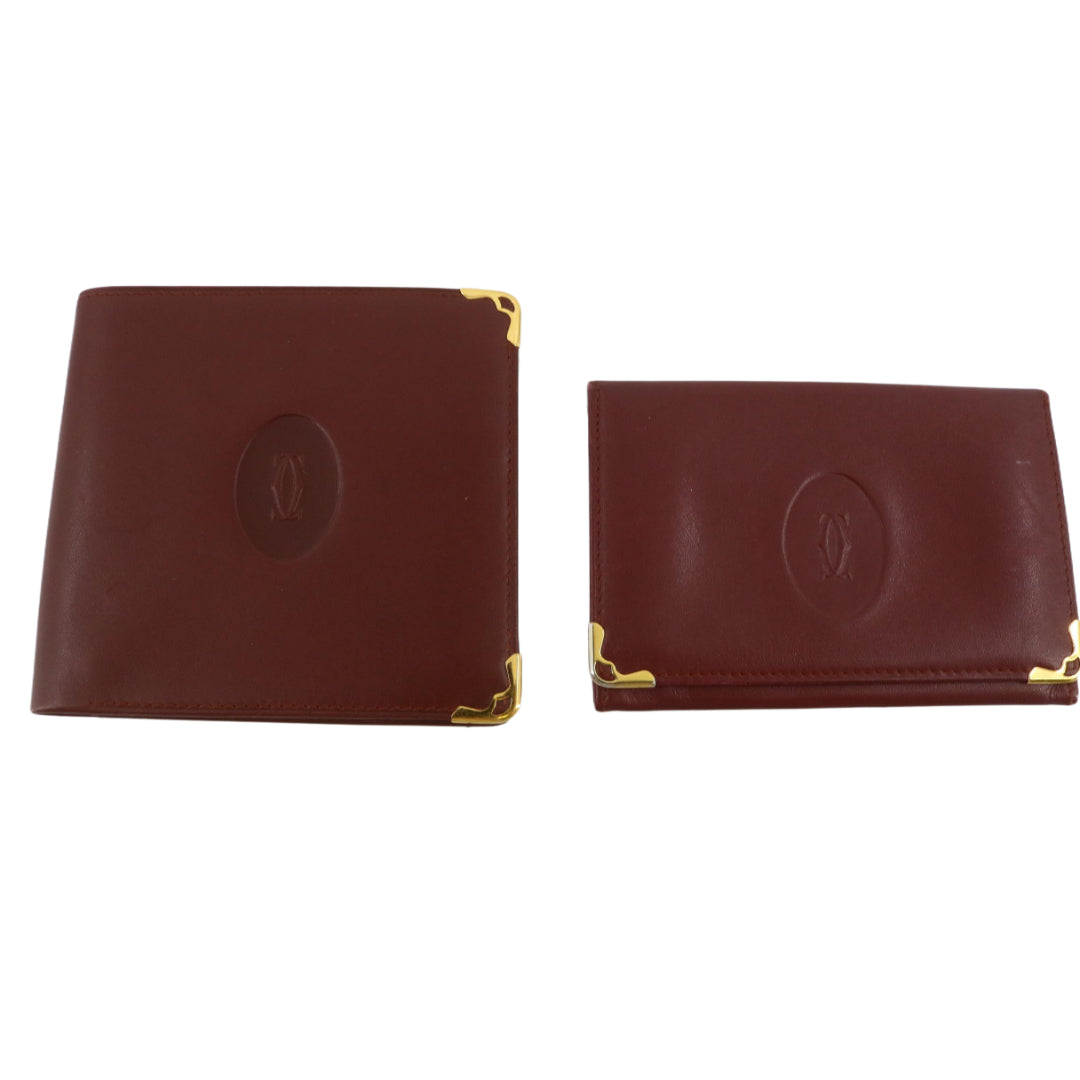 Bordeaux Set Of 2 Wallet