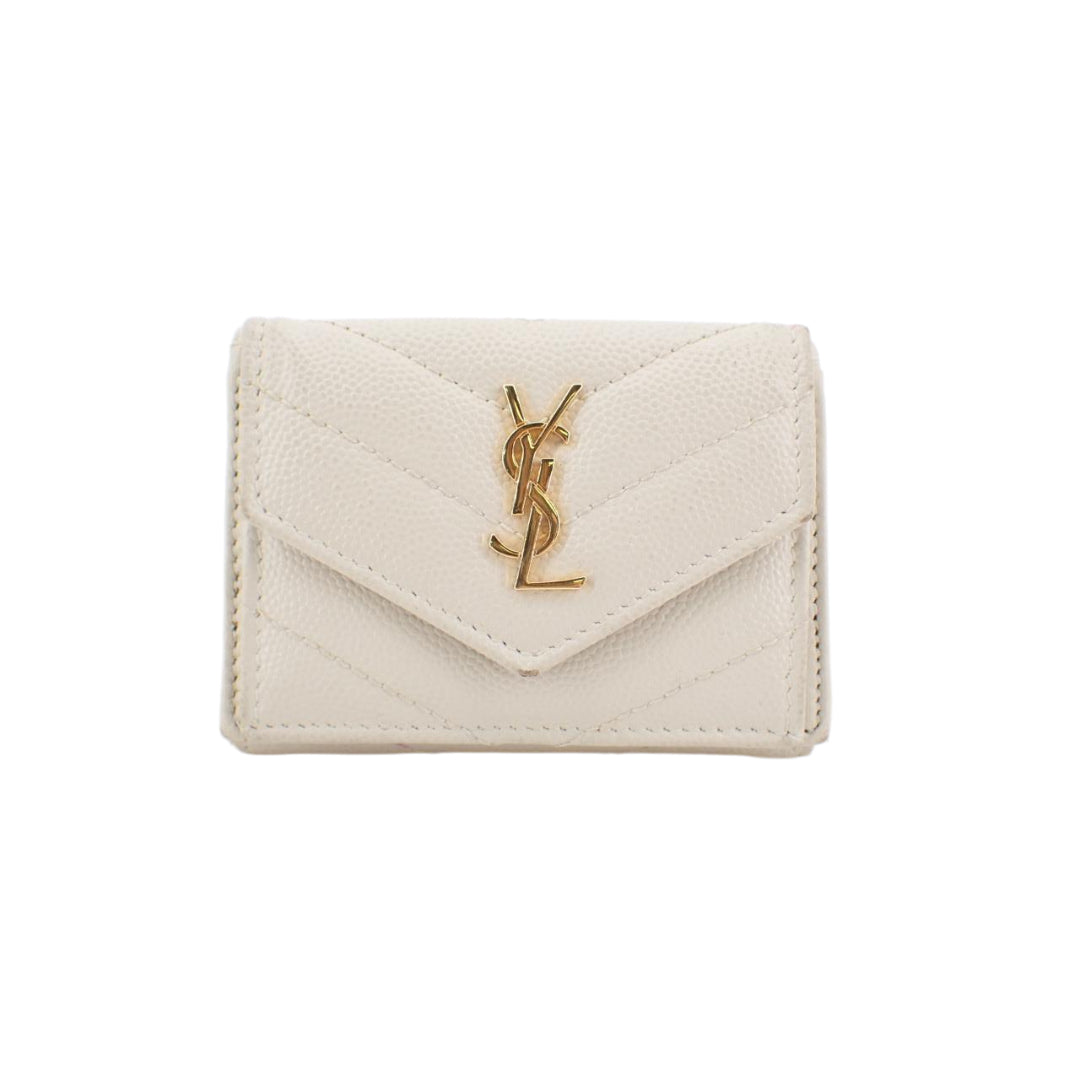 Ivory Cassandra Tri-Fold Wallet