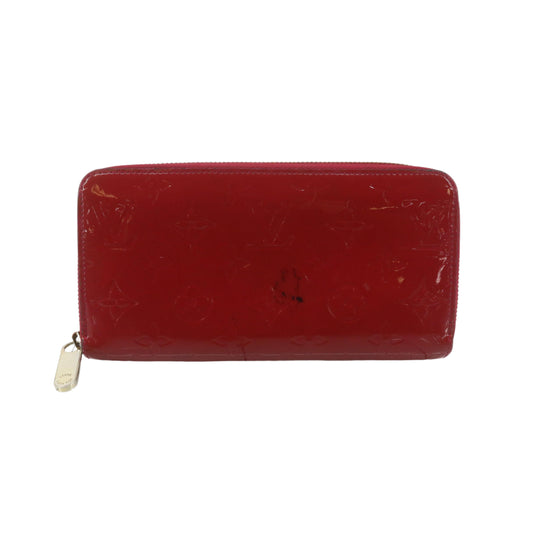 Vernis Red Zippy Wallet