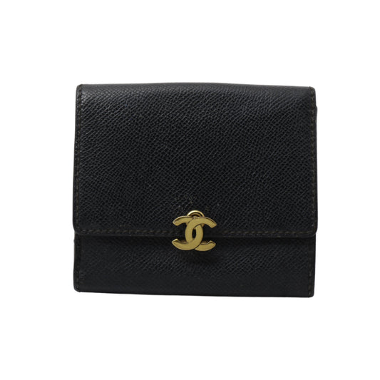 Black Caviar Compact Wallet