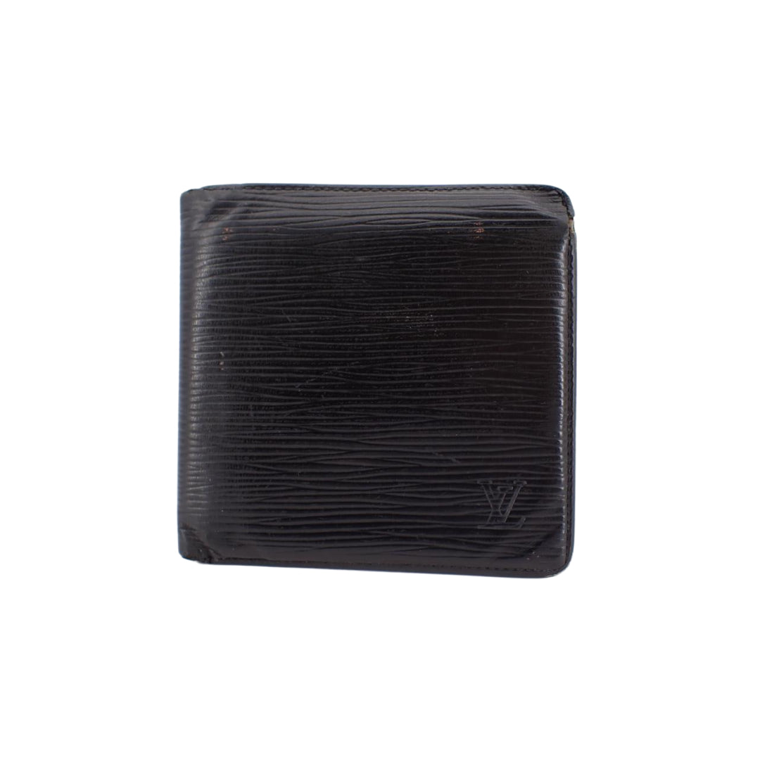 Epi Black Bi-Fold Wallet