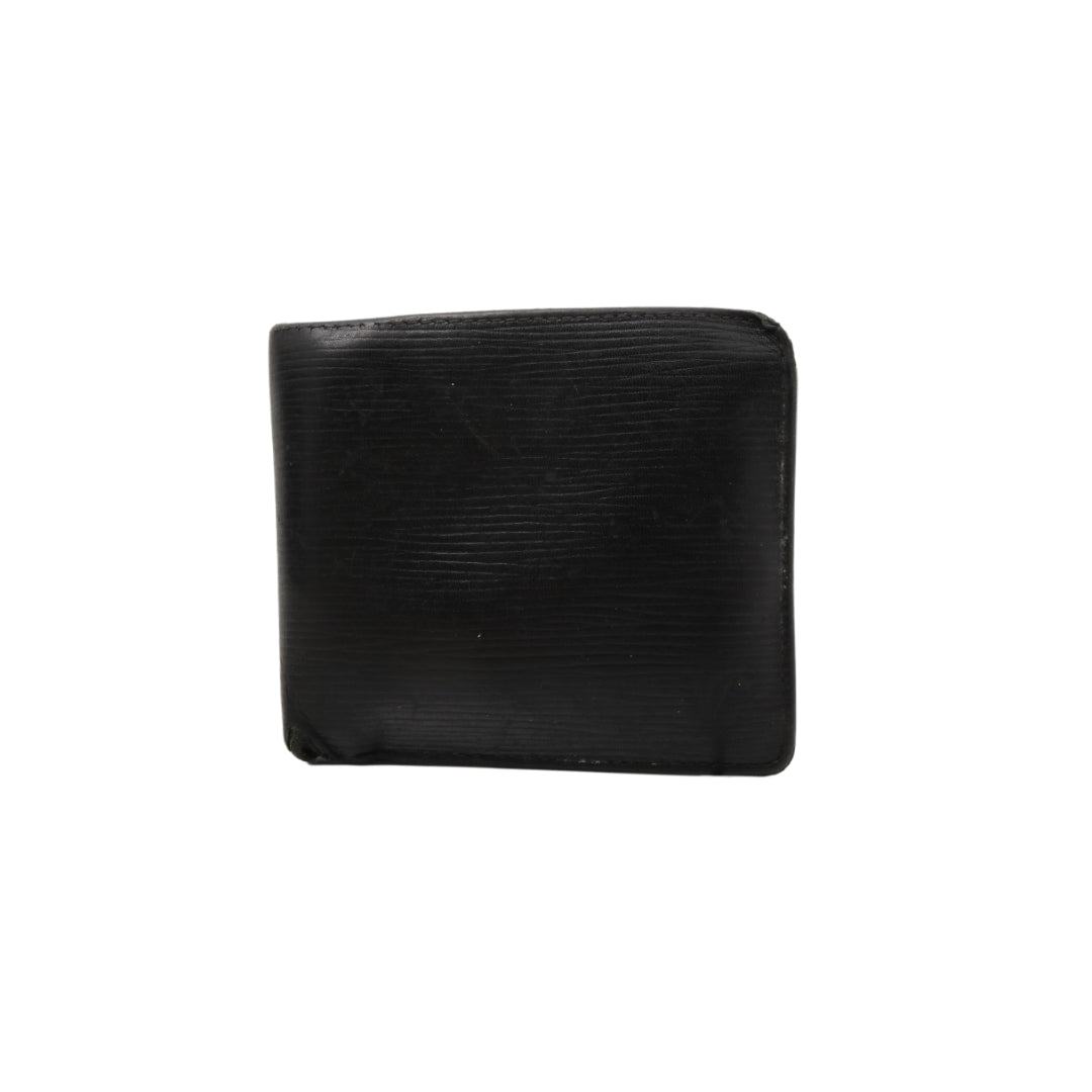 Epi Black Bi-Fold Wallet