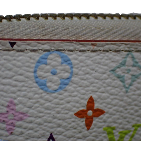 Murakami White Zippy Wallet