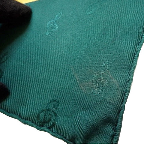 Green Silk Scarf